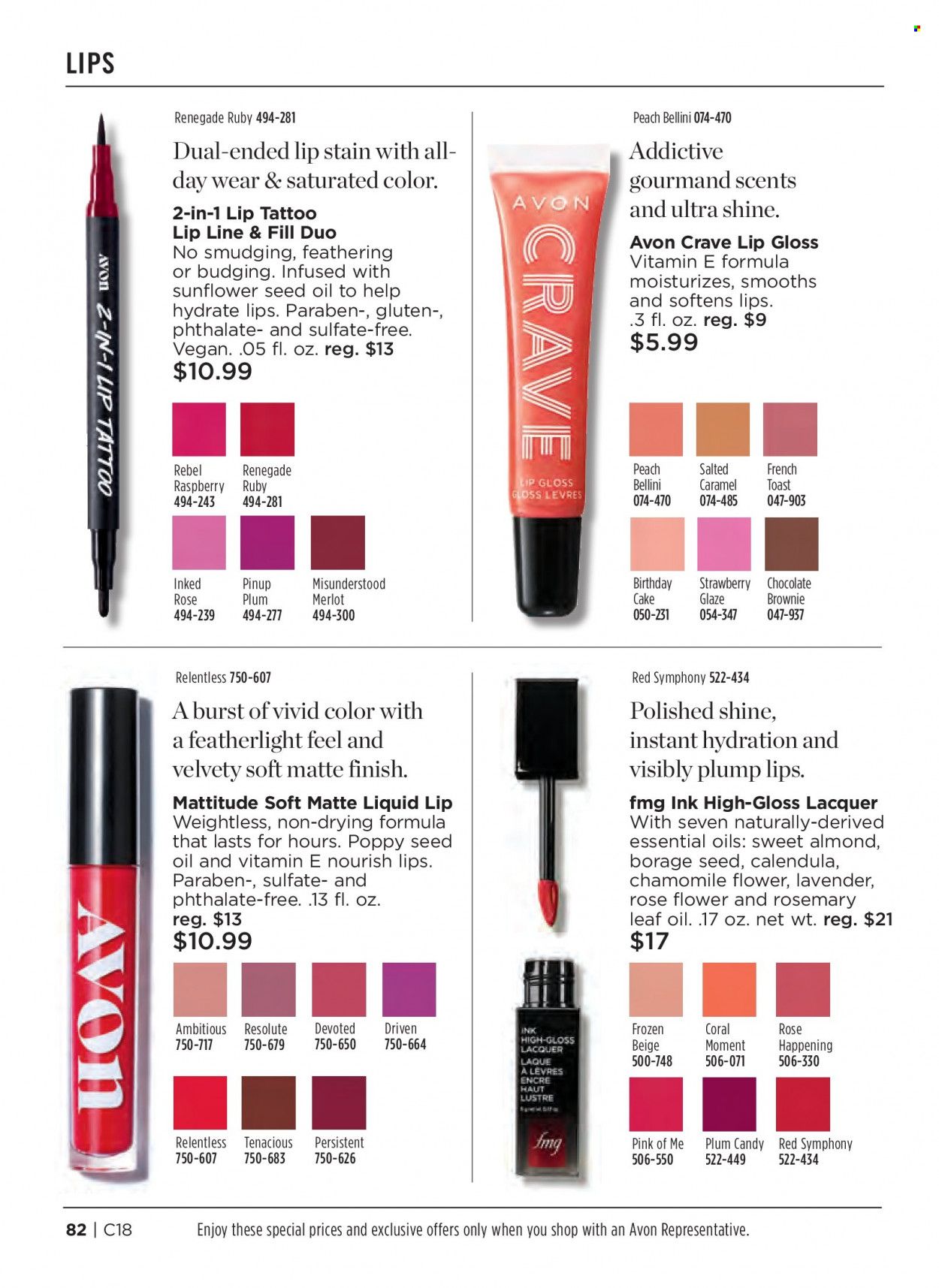 Avon Weekly Ad Flyer August 5 to August 12
