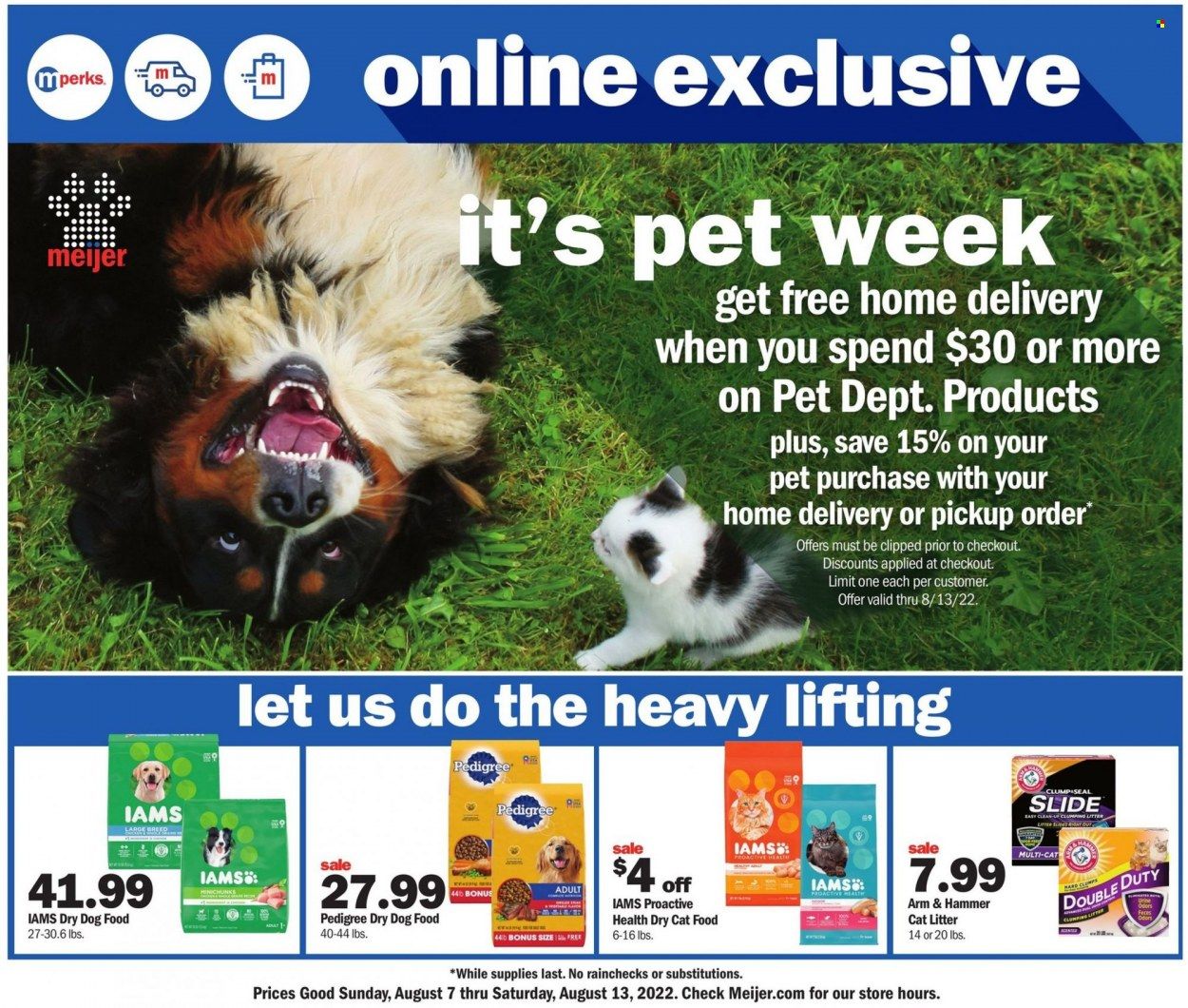 Meijer (IL, IN, KY, MI, OH, WI) Weekly Ad Flyer Specials August 7 to August 13, 2022
