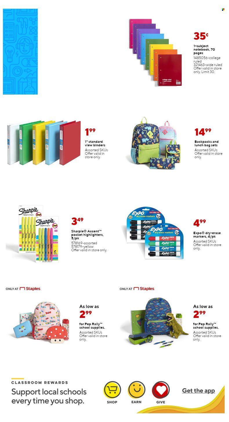 Staples Weekly Ad Flyer Specials August 7 to August 13, 2022