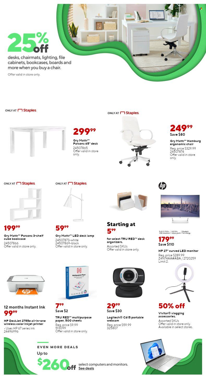 Staples Weekly Ad Flyer Specials August 7 to August 13, 2022