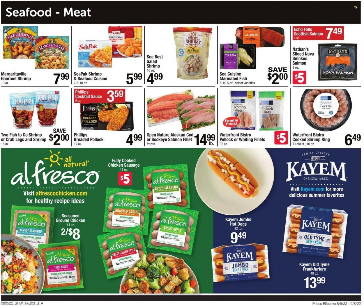 Shaw’s (MA, ME, NH, RI, VT) Weekly Ad Flyer Specials August 5 to September 8, 2022