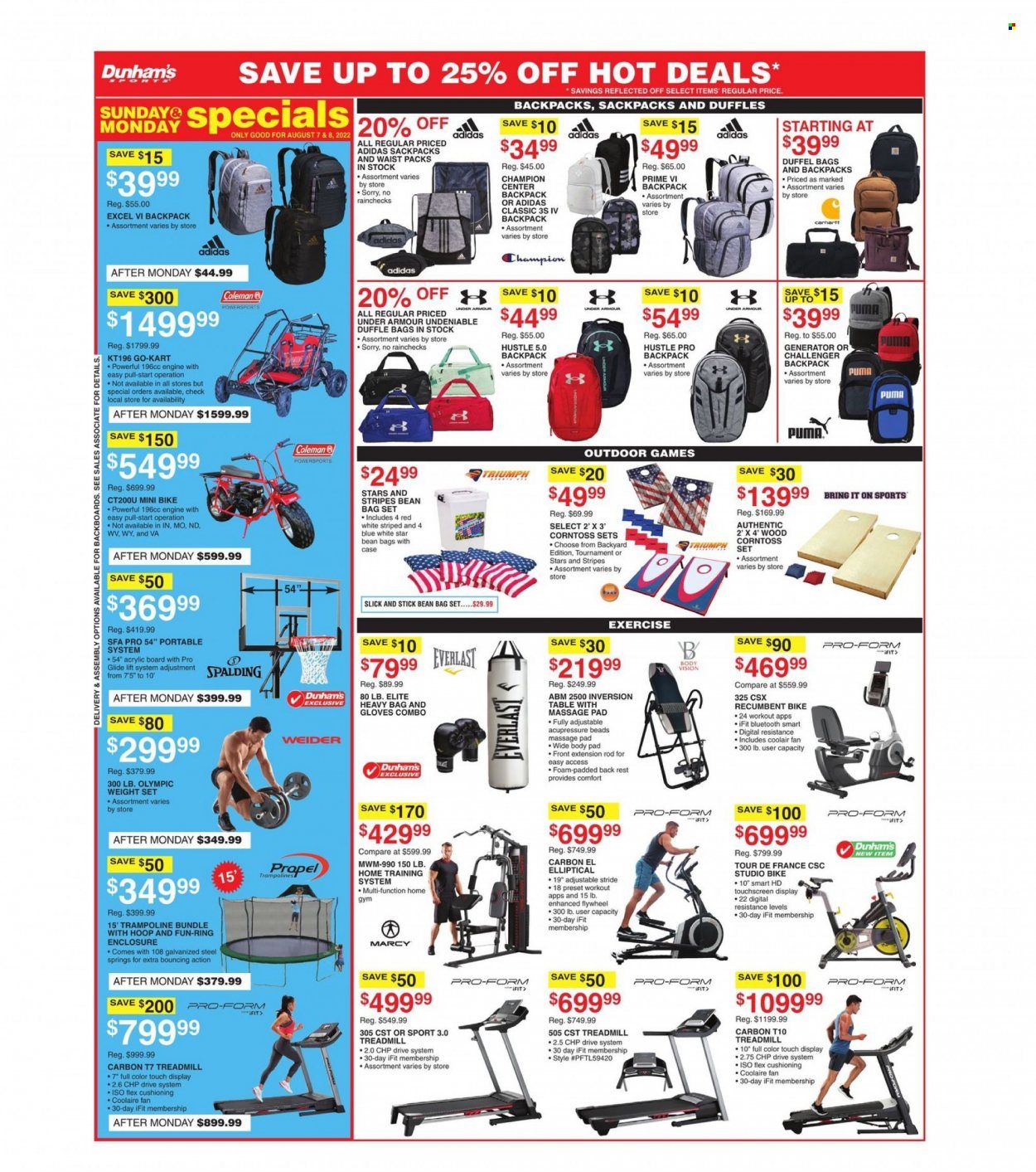 Dunham's Sports (KS) Weekly Ad Flyer Specials August 6 to August 11, 2022