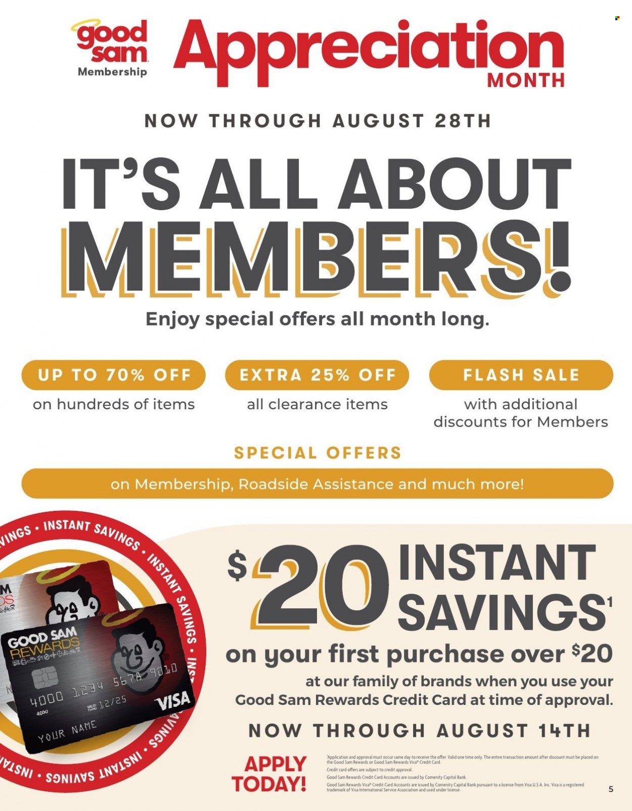Gander RV & Outdoors Weekly Ad Flyer Specials August 4 to August 28, 2022