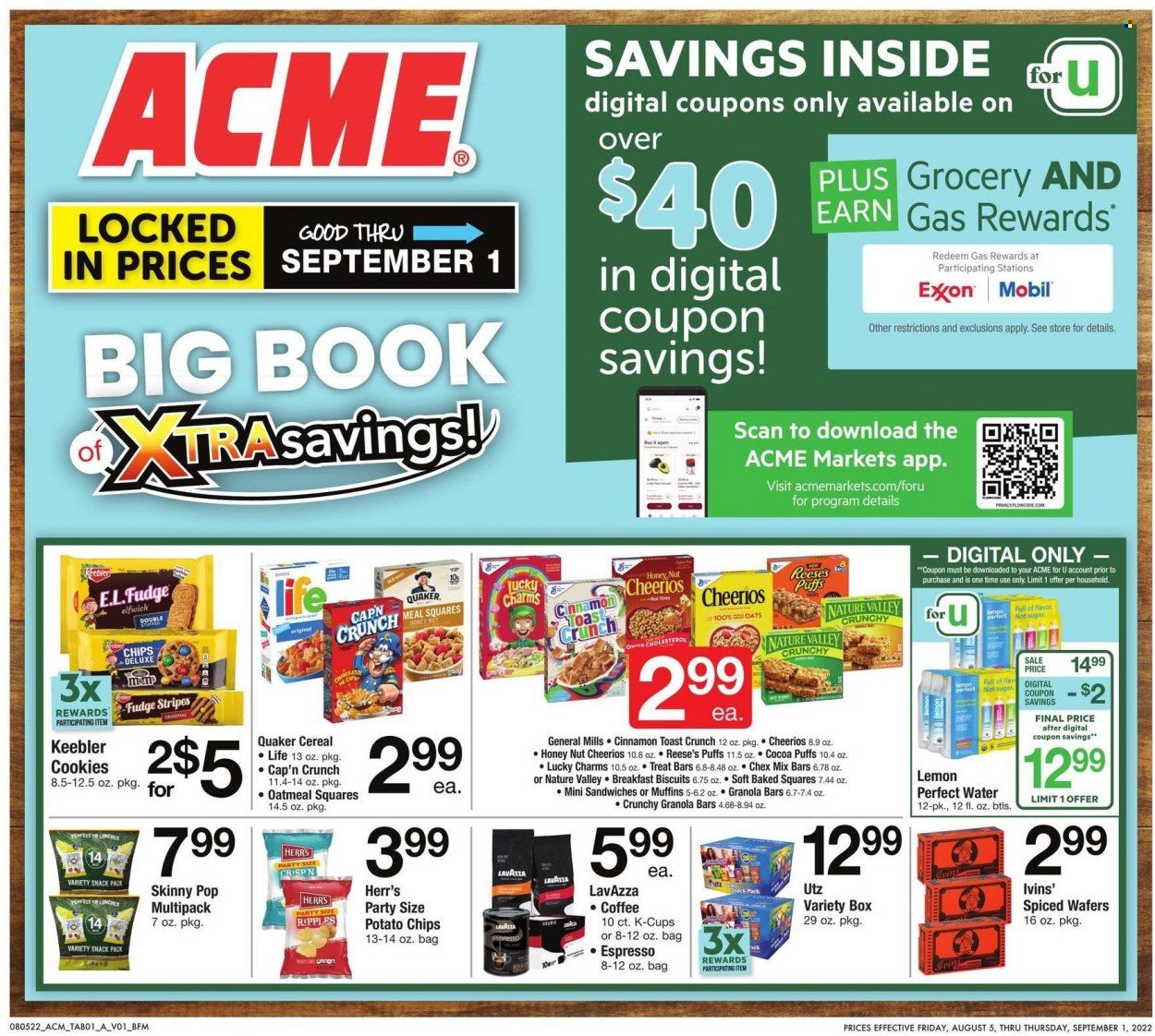 ACME (DE, NJ, NY, PA) Weekly Ad Flyer Specials August 5 to September 1, 2022