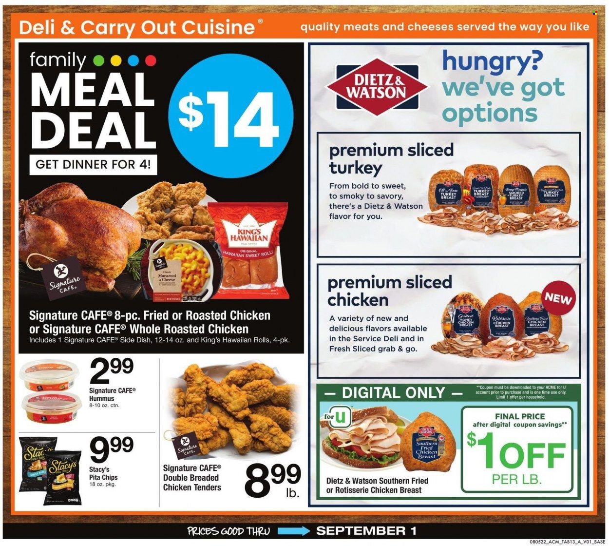 ACME (DE, NJ, NY, PA) Weekly Ad Flyer Specials August 5 to September 1, 2022