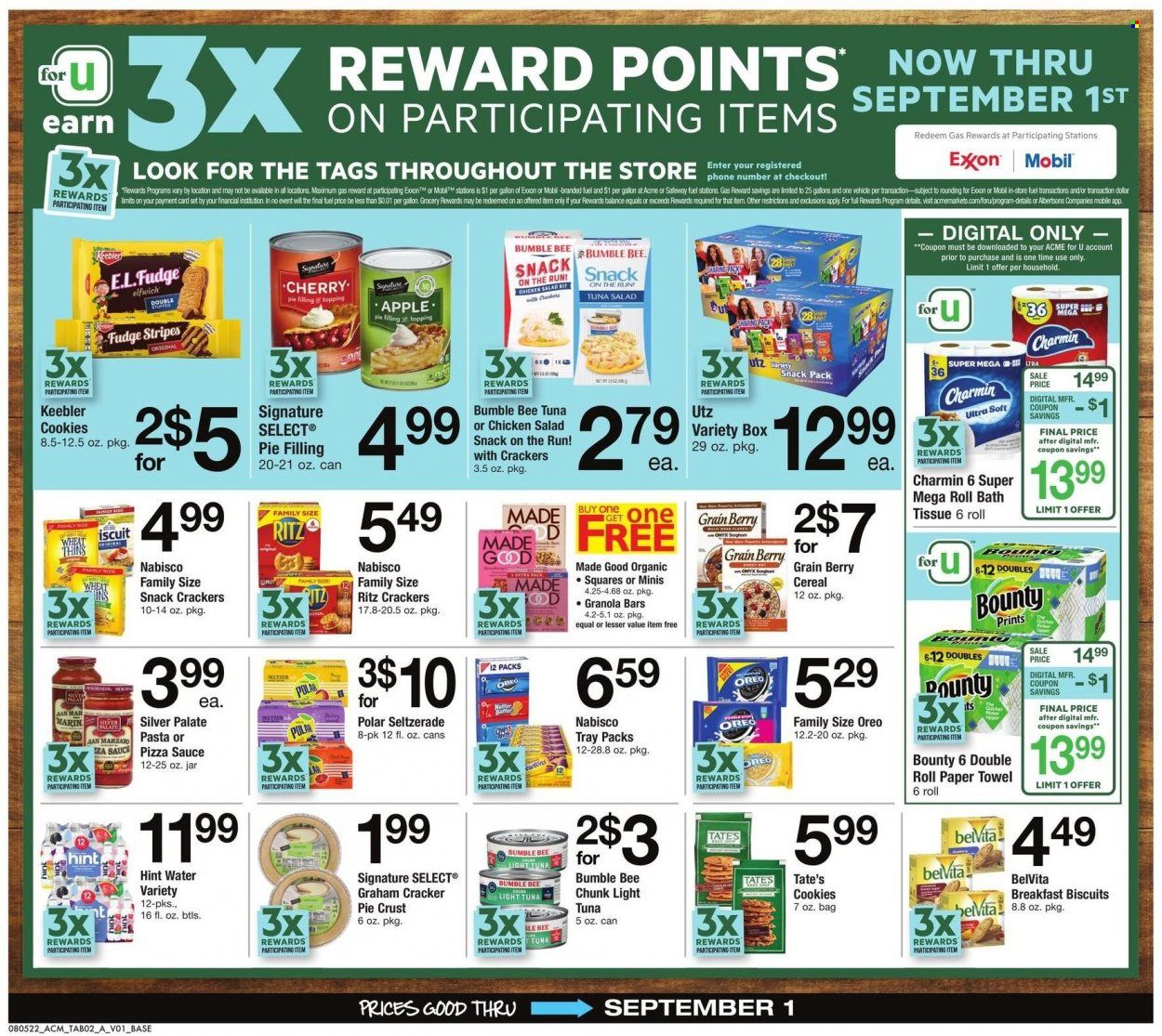 ACME (DE, NJ, NY, PA) Weekly Ad Flyer Specials August 5 to September 1, 2022