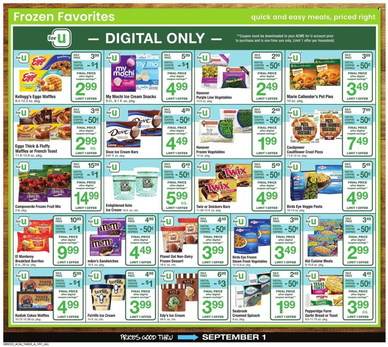 ACME (DE, NJ, NY, PA) Weekly Ad Flyer Specials August 5 to September 1, 2022