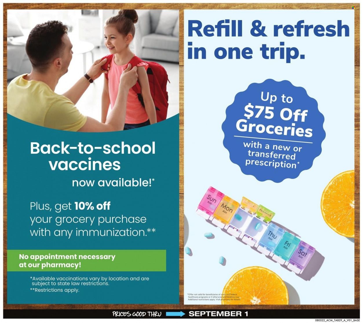 ACME (DE, NJ, NY, PA) Weekly Ad Flyer Specials August 5 to September 1, 2022
