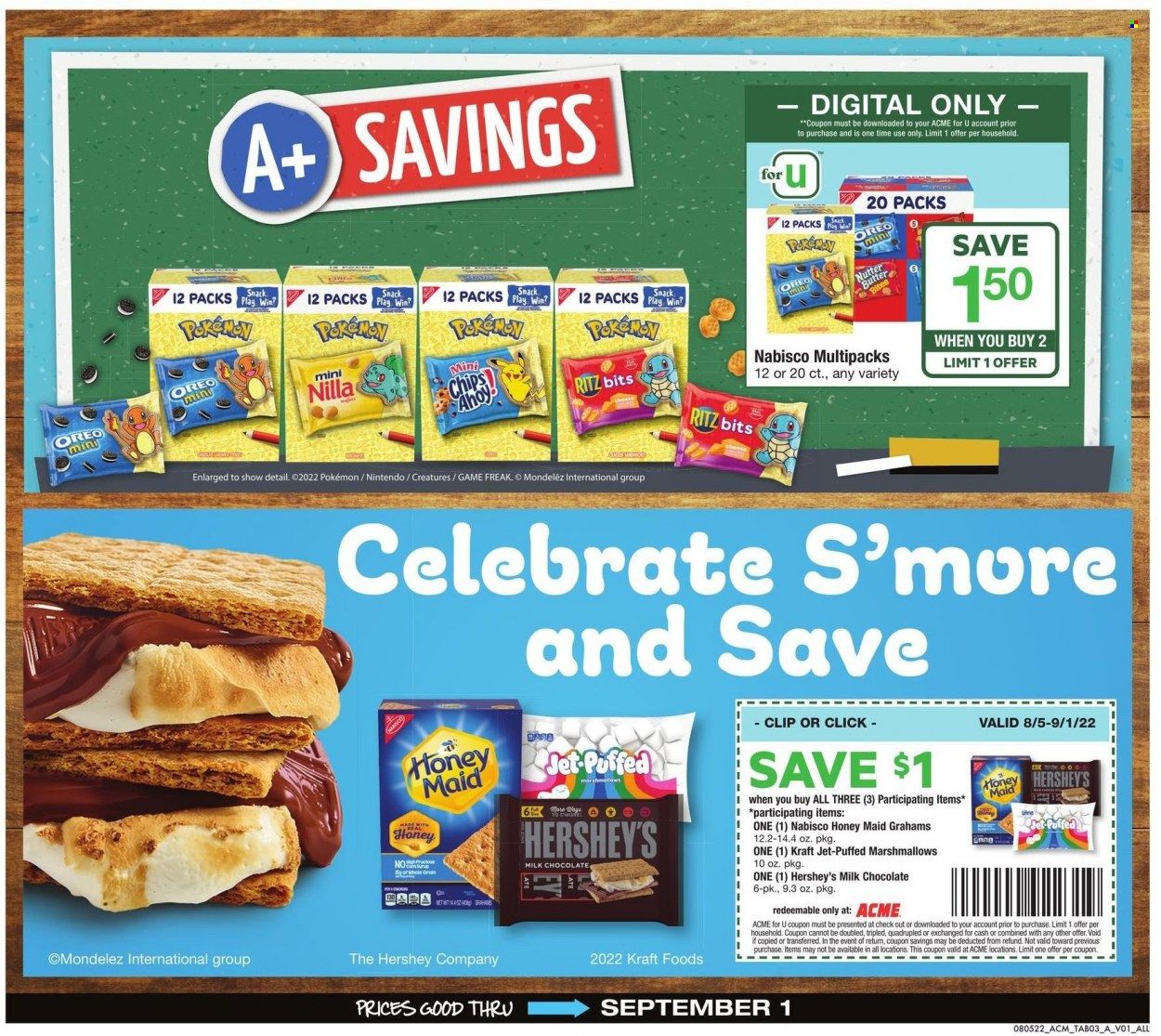 ACME (DE, NJ, NY, PA) Weekly Ad Flyer Specials August 5 to September 1, 2022