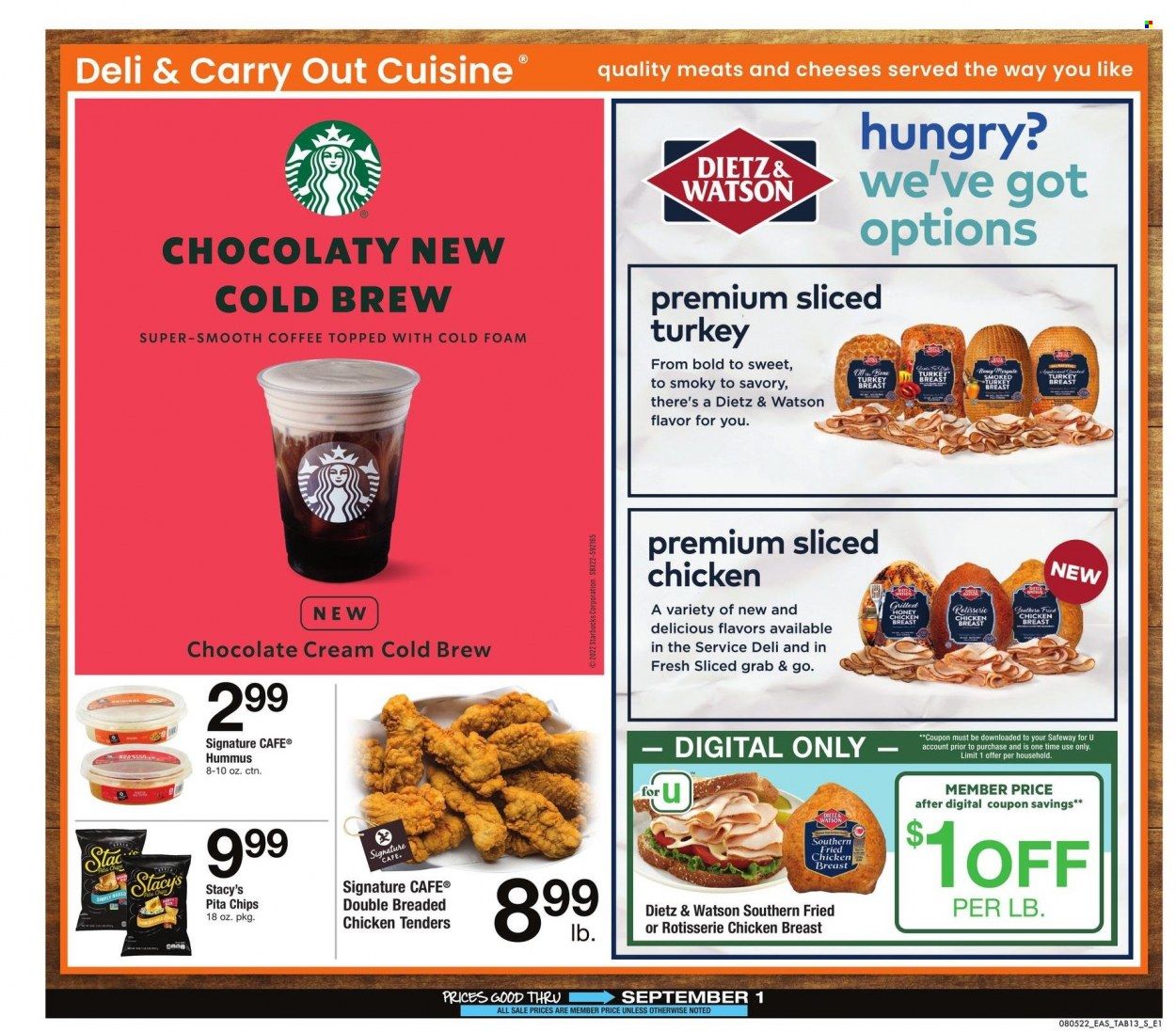 Safeway (MD, VA) Weekly Ad Flyer Specials August 5 to September 1, 2022