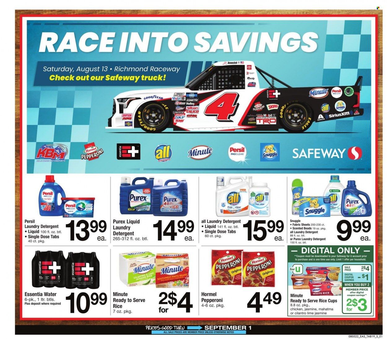 Safeway (MD, VA) Weekly Ad Flyer Specials August 5 to September 1, 2022