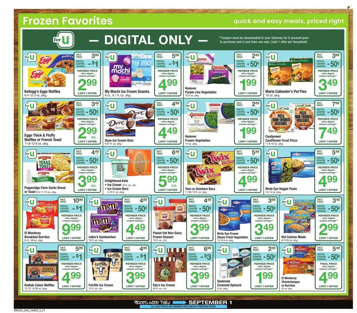 Safeway (MD, VA) Weekly Ad Flyer Specials August 5 to September 1, 2022
