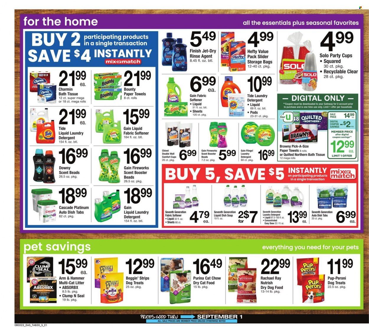 Safeway (MD, VA) Weekly Ad Flyer Specials August 5 to September 1, 2022