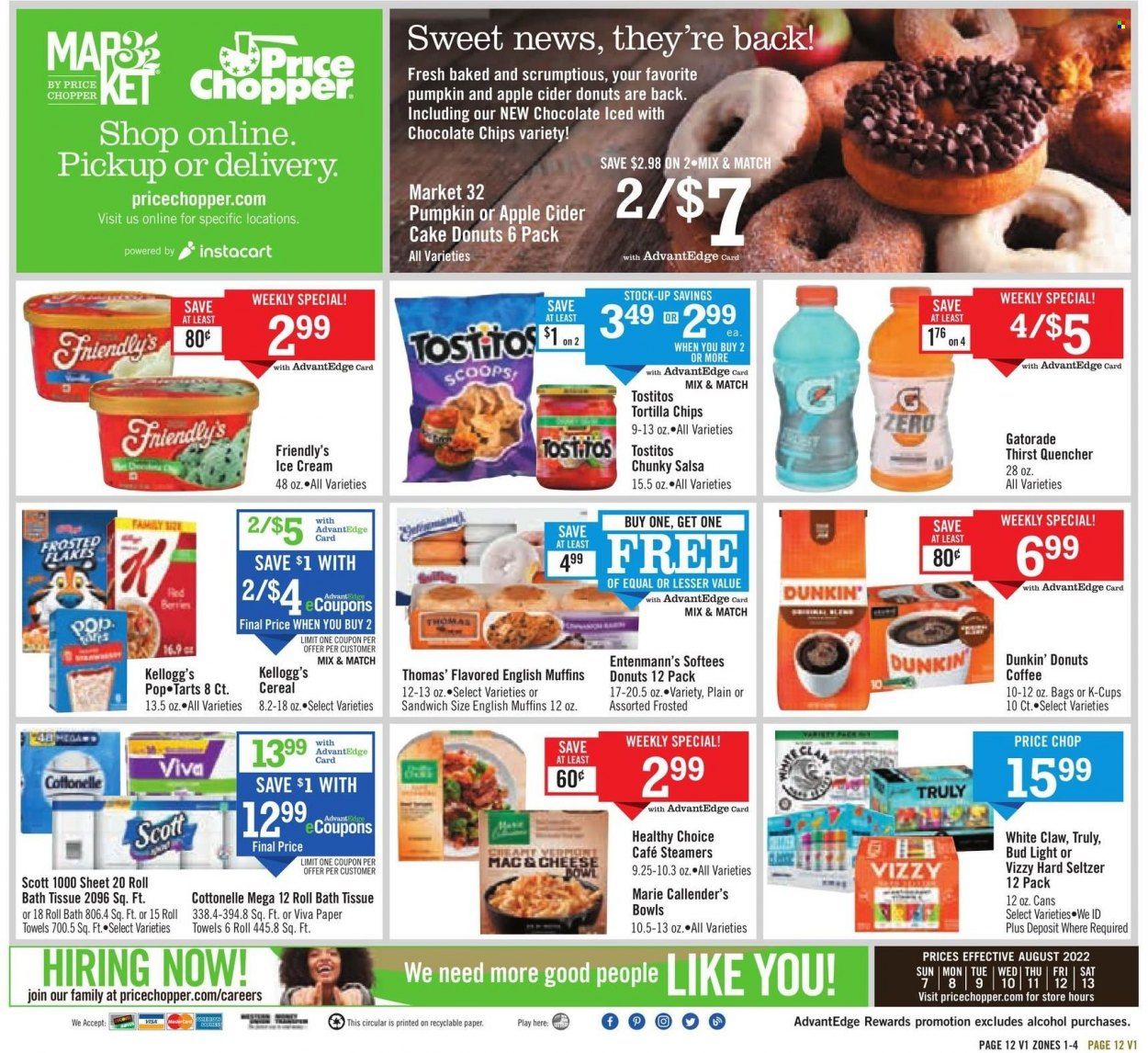 Price Chopper (CT, NY, PA, VT) Weekly Ad Flyer Specials August 7 to August 13, 2022