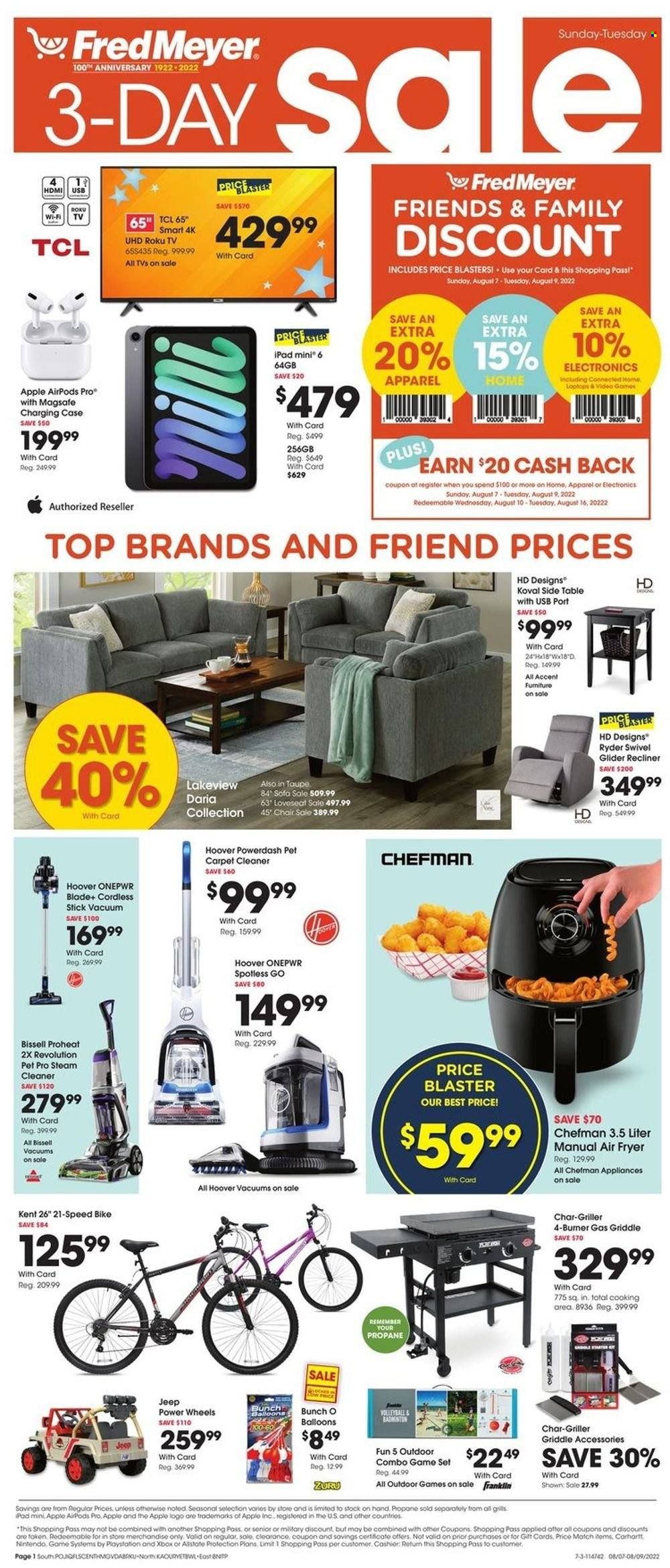 Fred Meyer Weekly Ad Flyer Specials August 7 to August 9, 2022