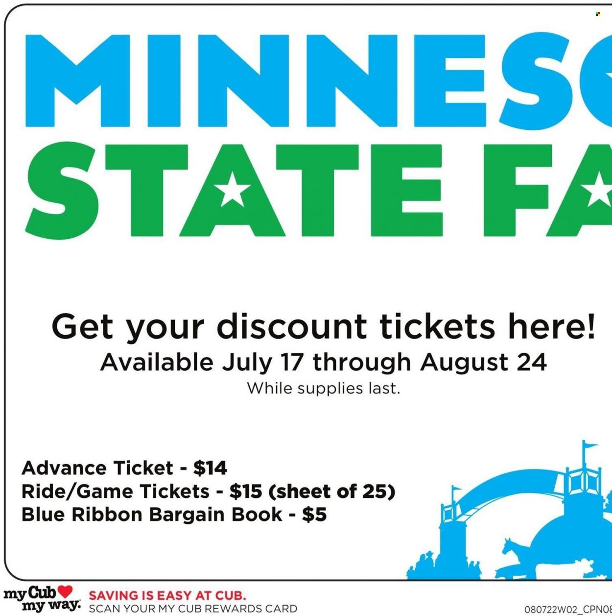 Cub Foods (MN) Weekly Ad Flyer Specials August 7 to August 20, 2022