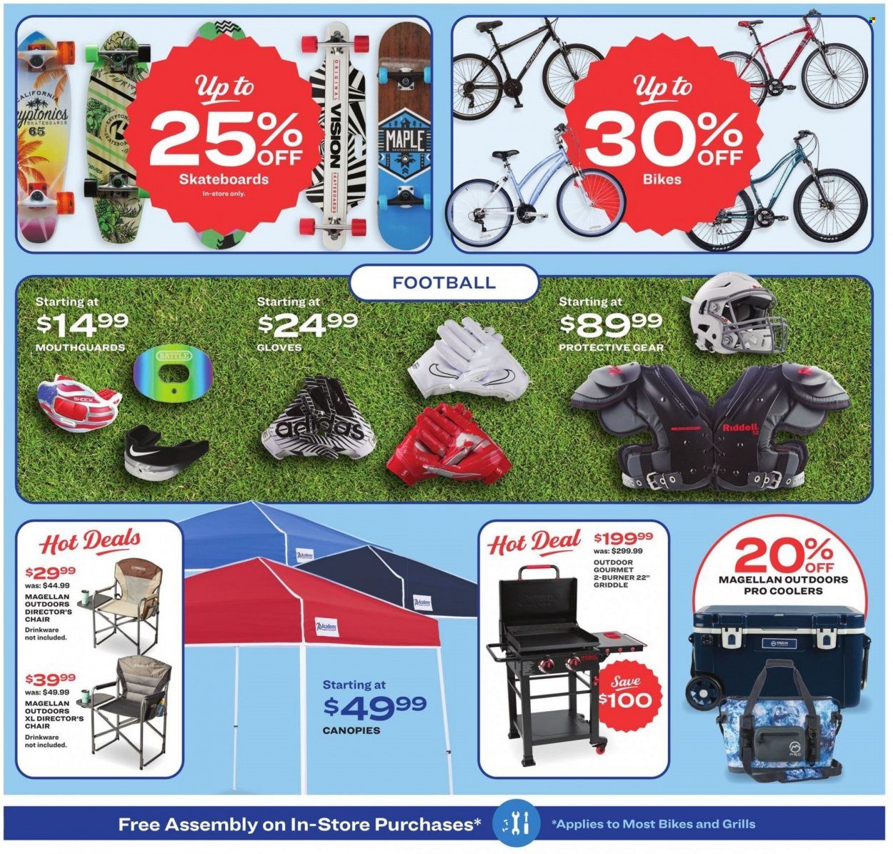 Academy Sports + Outdoors Weekly Ad Flyer Specials August 4 to August 7