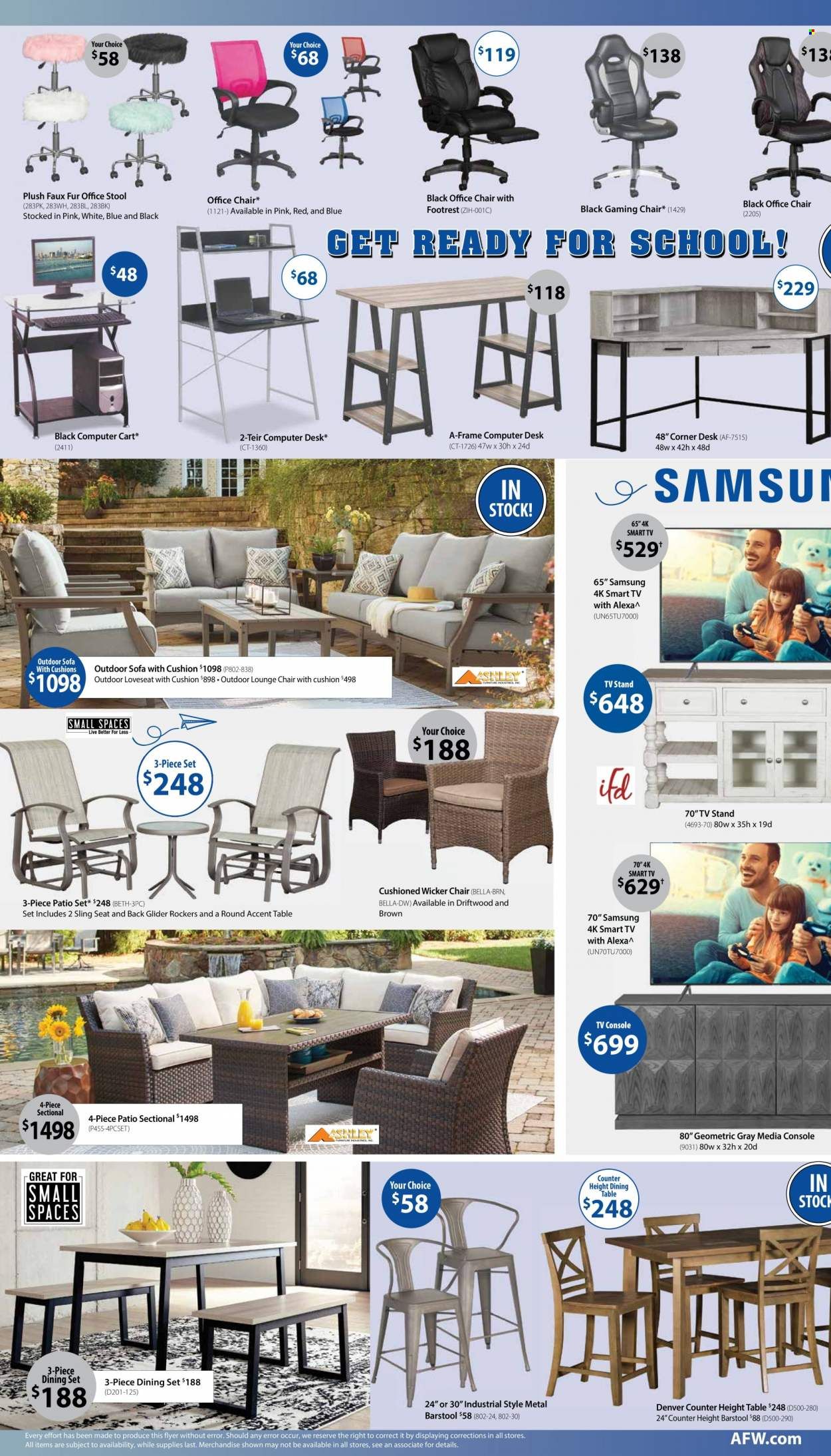 American Furniture Warehouse (AZ, CO, TX) Weekly Ad Flyer Specials August 7 to August 13, 2022