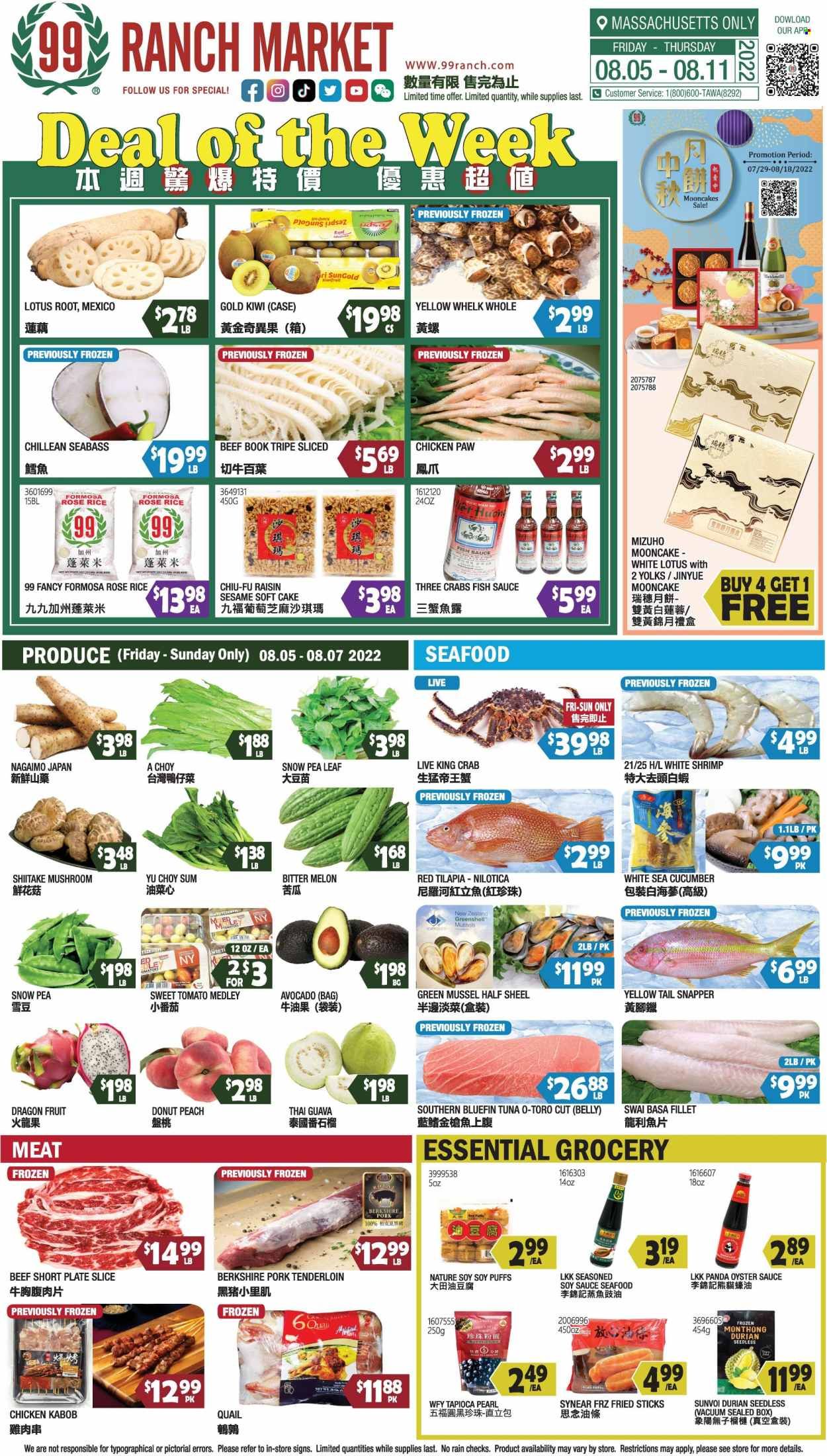 99 Ranch Market (47) Weekly Ad Flyer Specials August 5 to August 11
