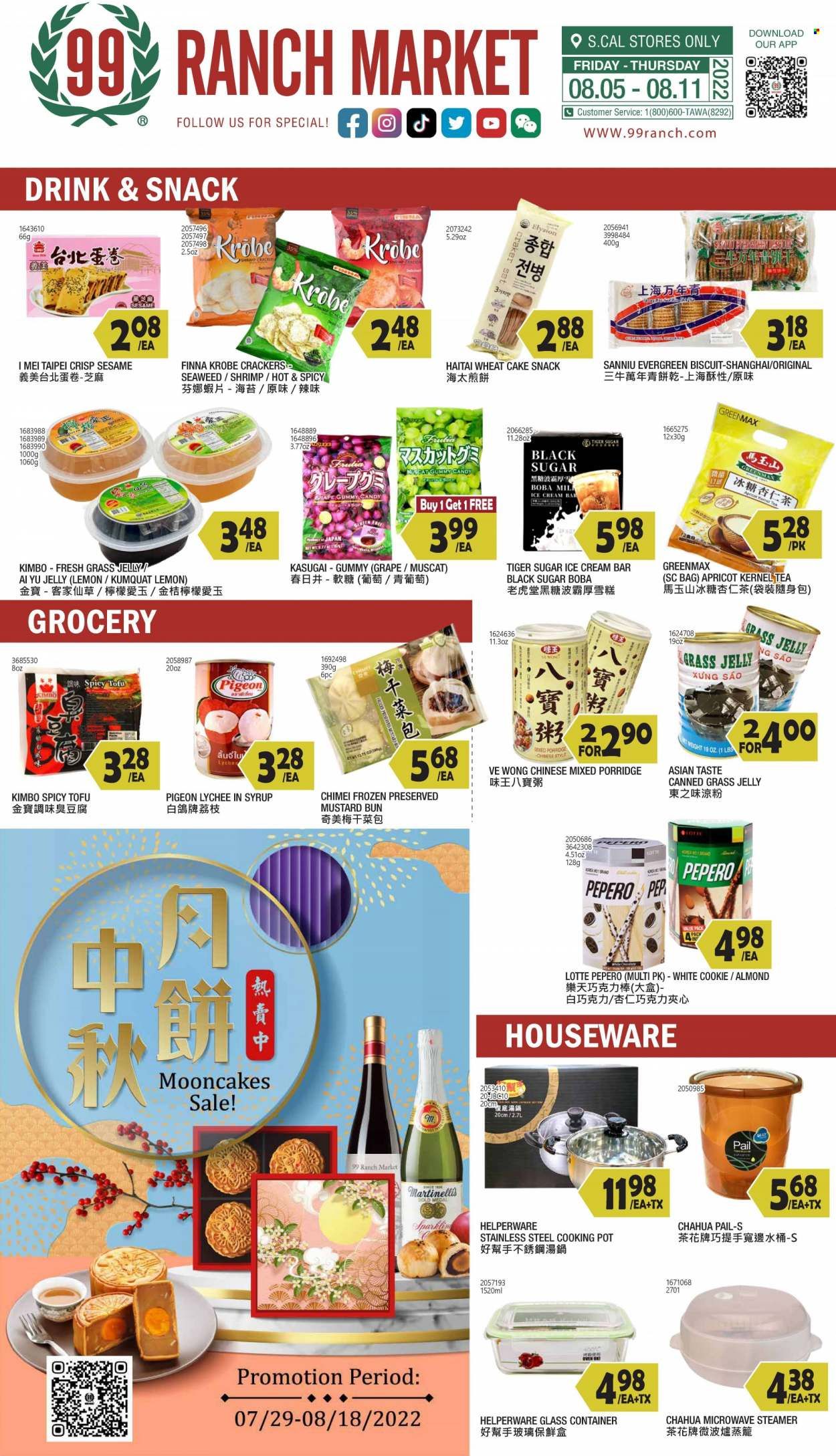 99 Ranch Market (40, CA) Weekly Ad Flyer Specials August 5 to August 11, 2022