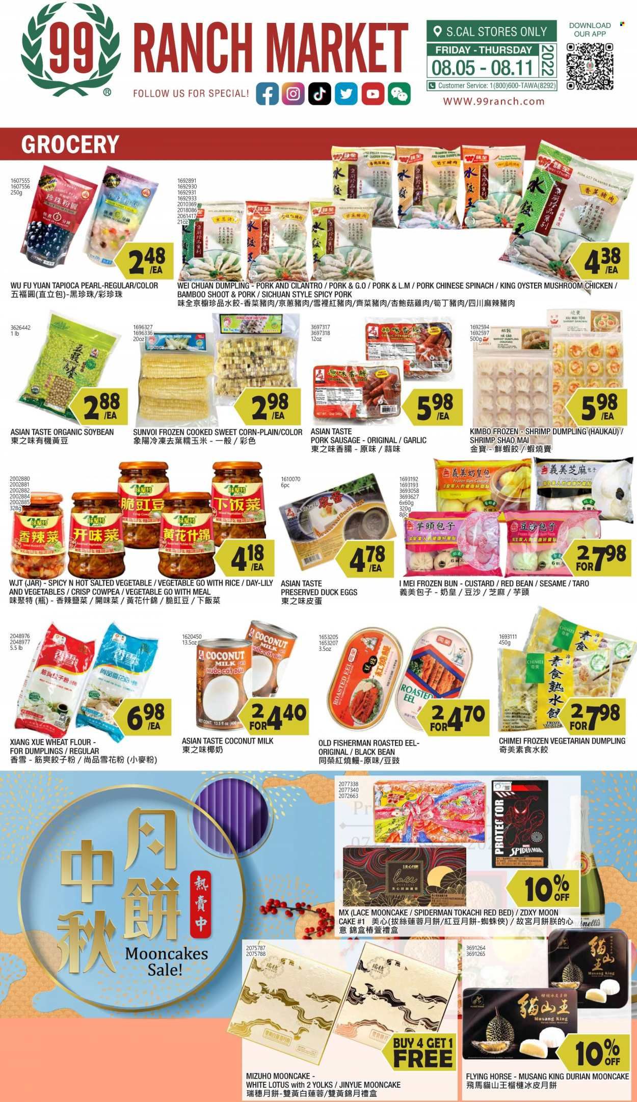 99 Ranch Market (40, CA) Weekly Ad Flyer Specials August 5 to August 11, 2022