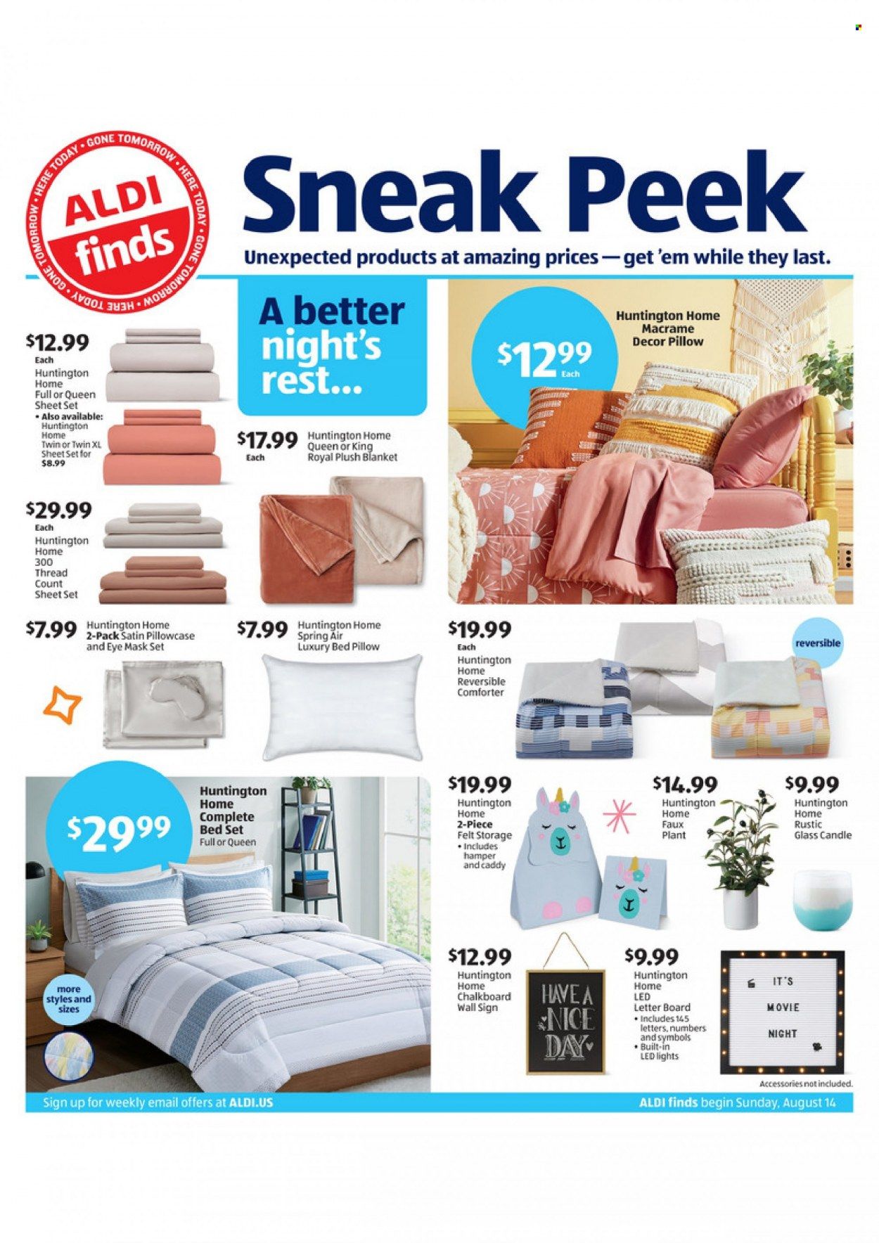 ALDI Weekly Ad Flyer Specials August 14 to August 20, 2022