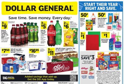 Dollar General Weekly Ad Flyer Specials August 7 to August 13