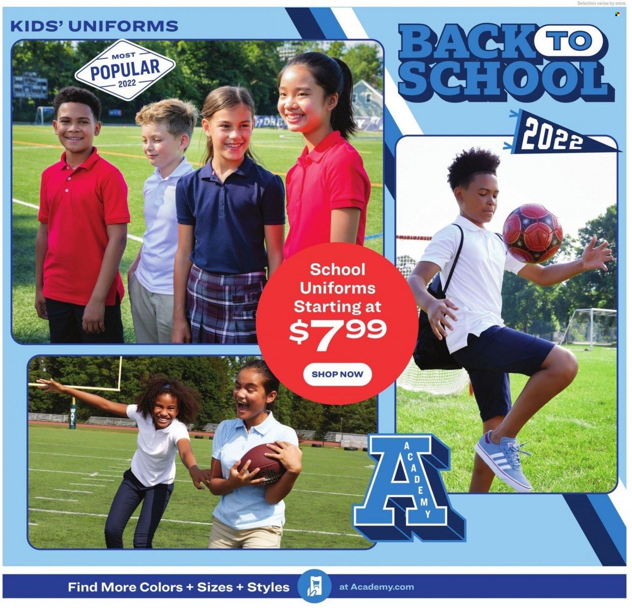 Academy Sports + Outdoors Weekly Ad Flyer Specials August 8 to August 14