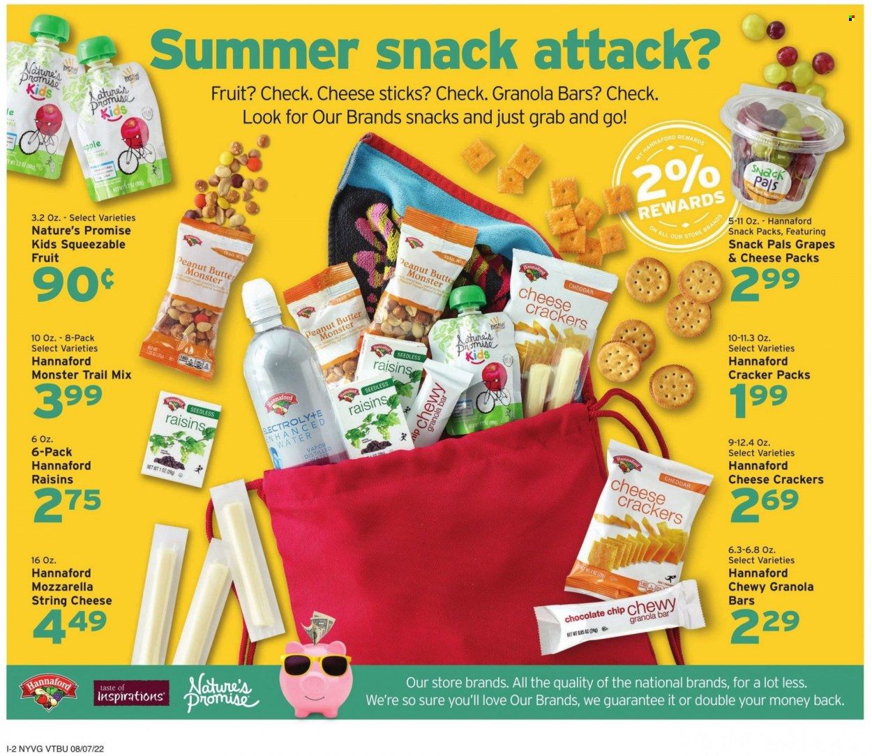 Hannaford (NY) Weekly Ad Flyer Specials August 7 to August 13, 2022