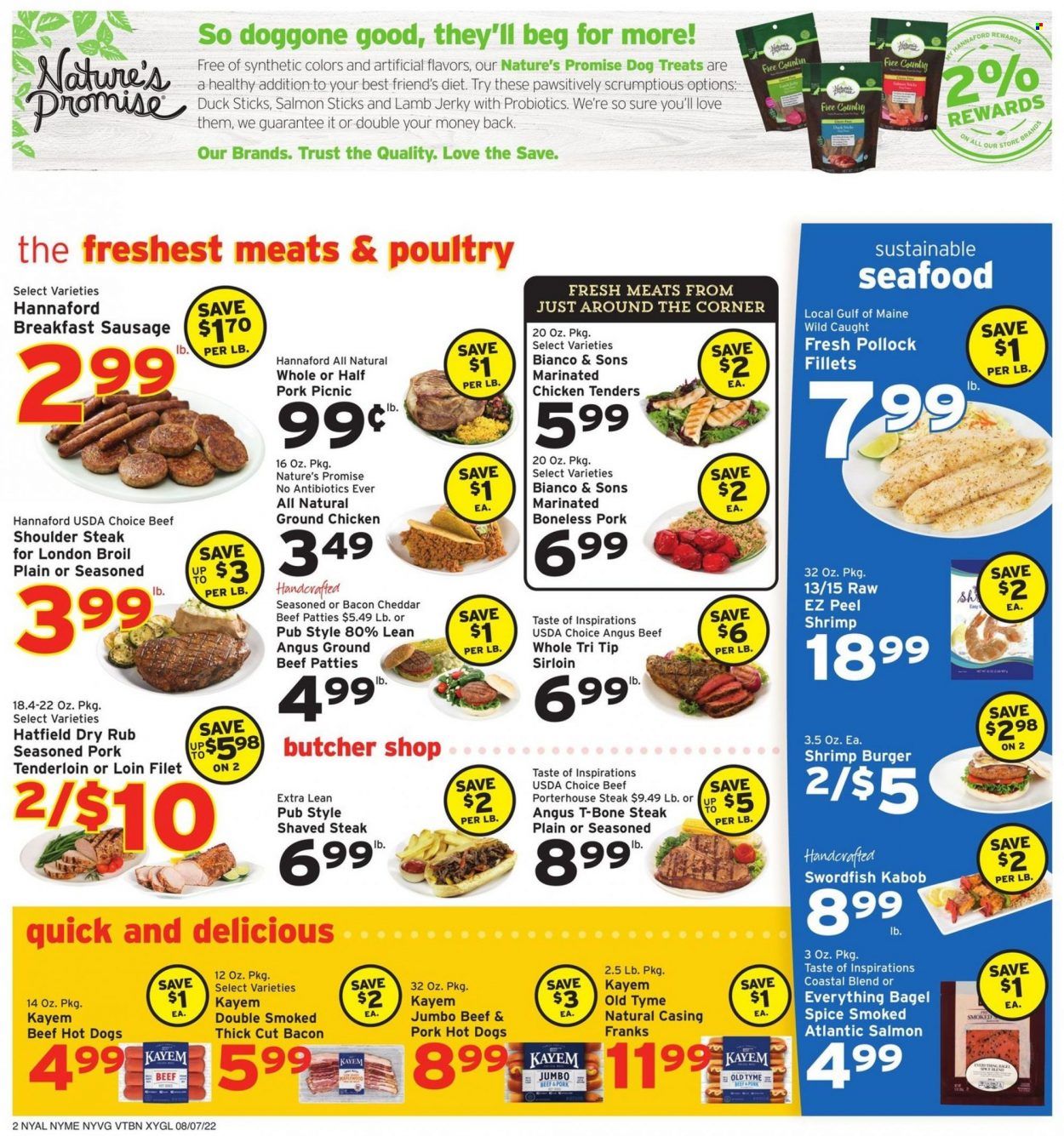 Hannaford (NY) Weekly Ad Flyer Specials August 7 to August 13, 2022