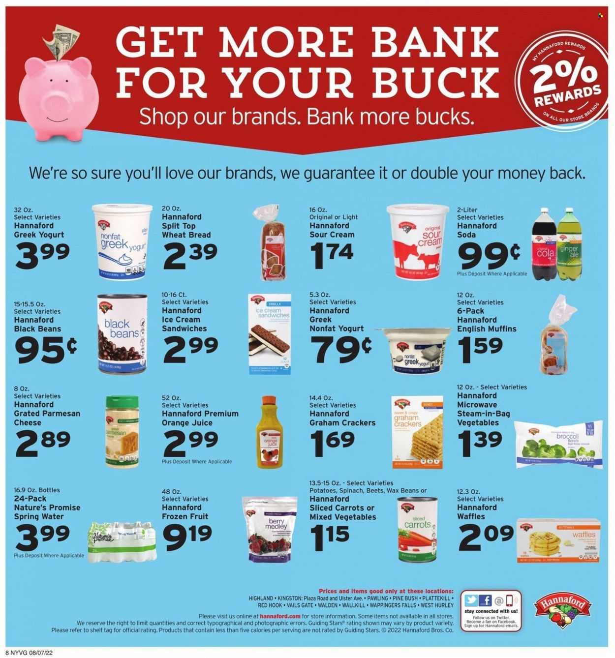 Hannaford (NY) Weekly Ad Flyer Specials August 7 to August 13, 2022