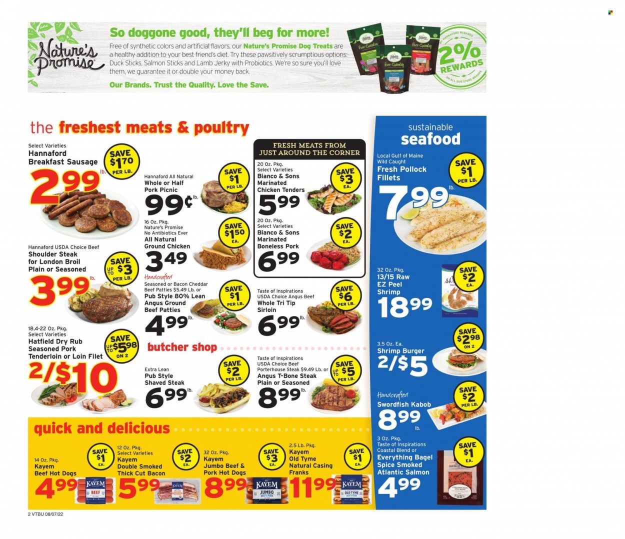 Hannaford (VT) Weekly Ad Flyer Specials August 7 to August 13, 2022
