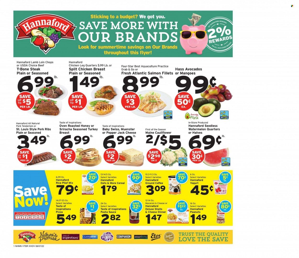 Hannaford (NH) Weekly Ad Flyer Specials August 7 to August 13, 2022
