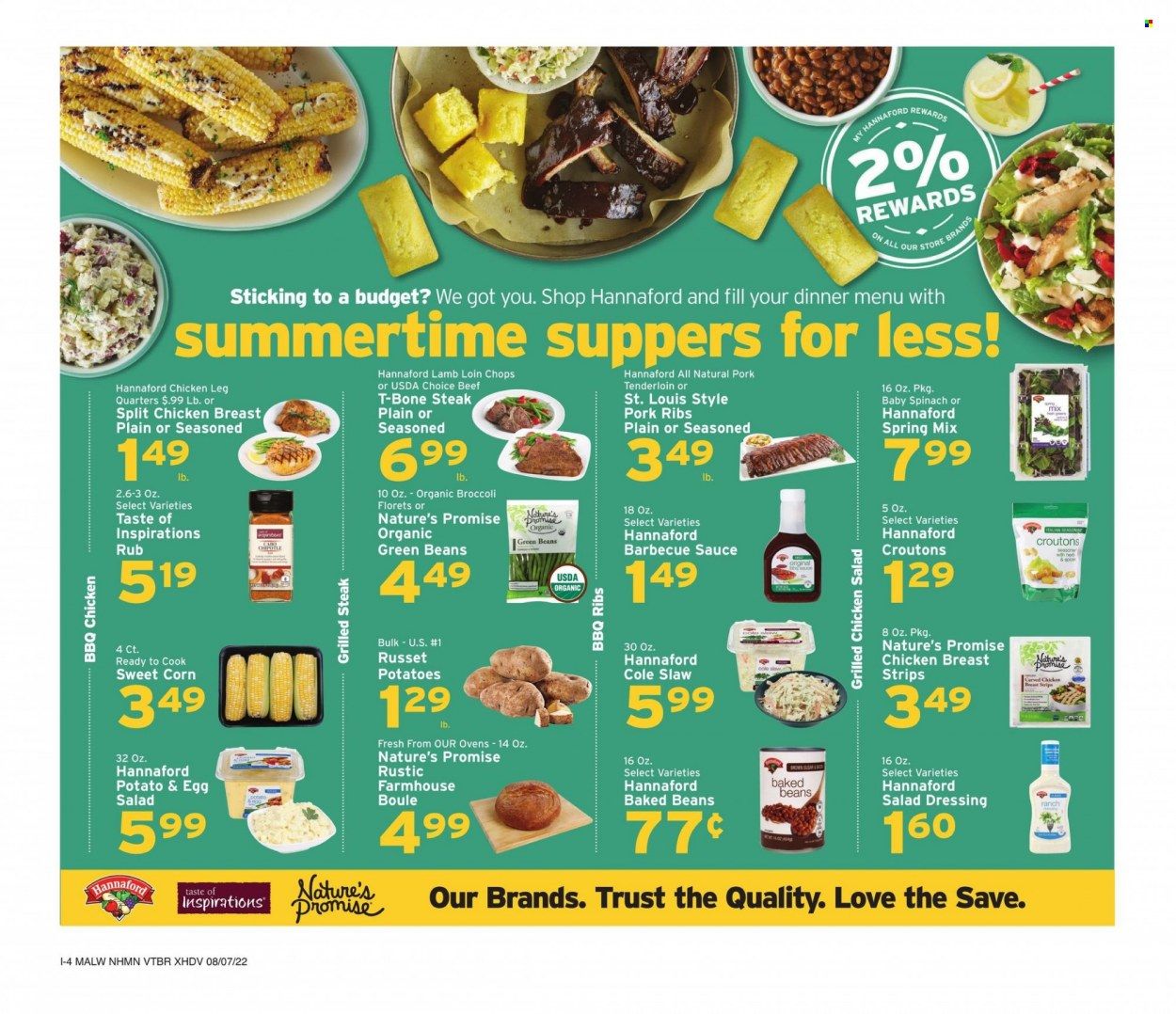 Hannaford (NH) Weekly Ad Flyer Specials August 7 to August 13, 2022