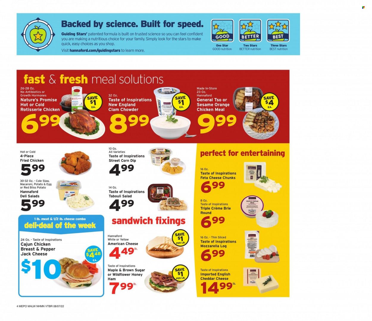 Hannaford (NH) Weekly Ad Flyer Specials August 7 to August 13, 2022