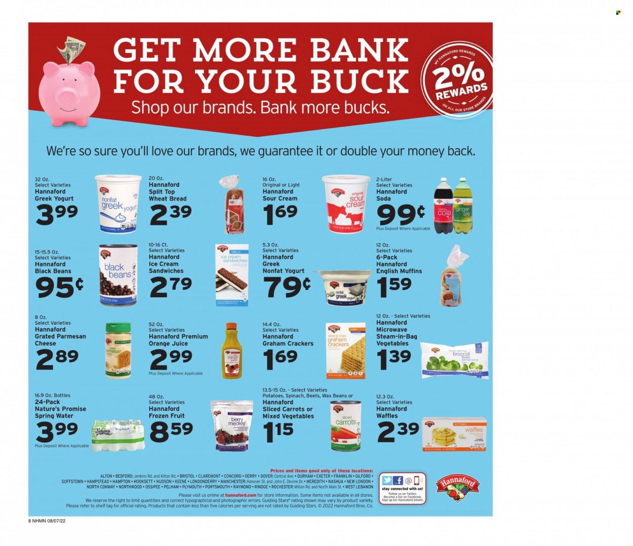 Hannaford (NH) Weekly Ad Flyer Specials August 7 to August 13, 2022