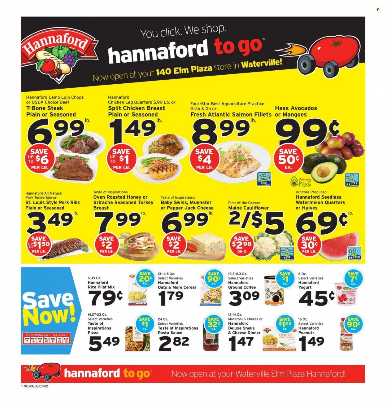 Hannaford (ME) Weekly Ad Flyer Specials August 7 to August 13, 2022