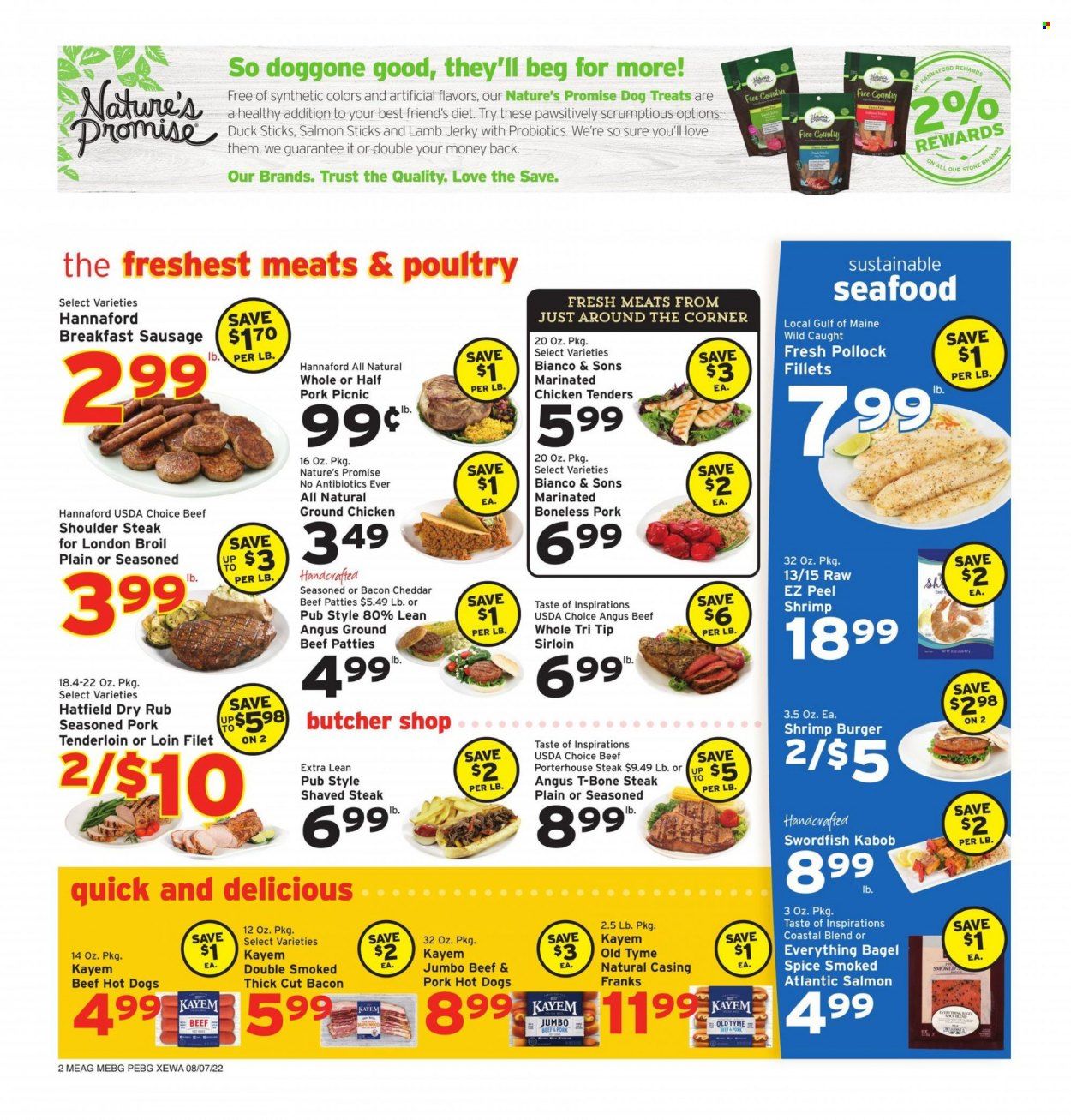 Hannaford (ME) Weekly Ad Flyer Specials August 7 to August 13, 2022