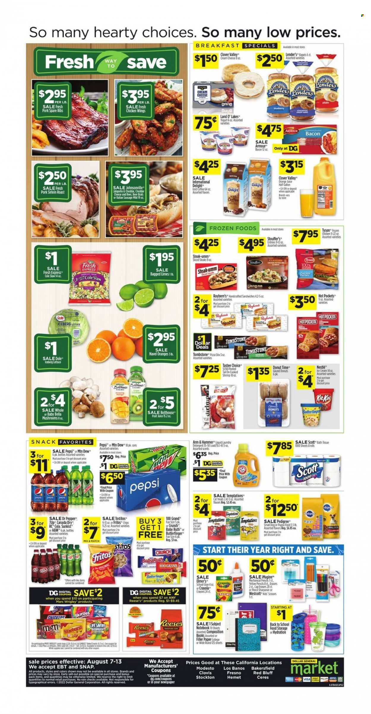 Dollar General (CA) Weekly Ad Flyer Specials August 7 to August 13, 2022
