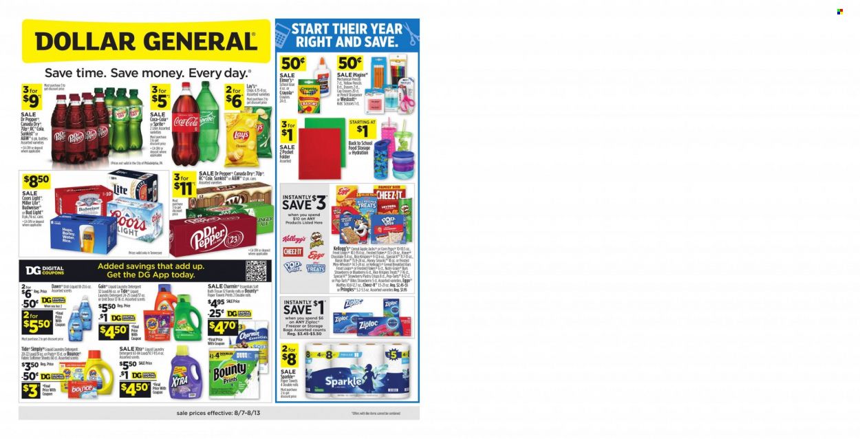 Dollar General (TN) Weekly Ad Flyer Specials August 7 to August 13, 2022
