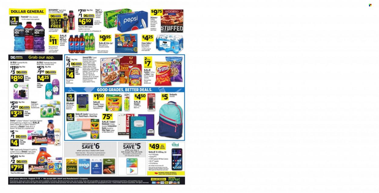 Dollar General (MS) Weekly Ad Flyer Specials August 7 to August 13, 2022