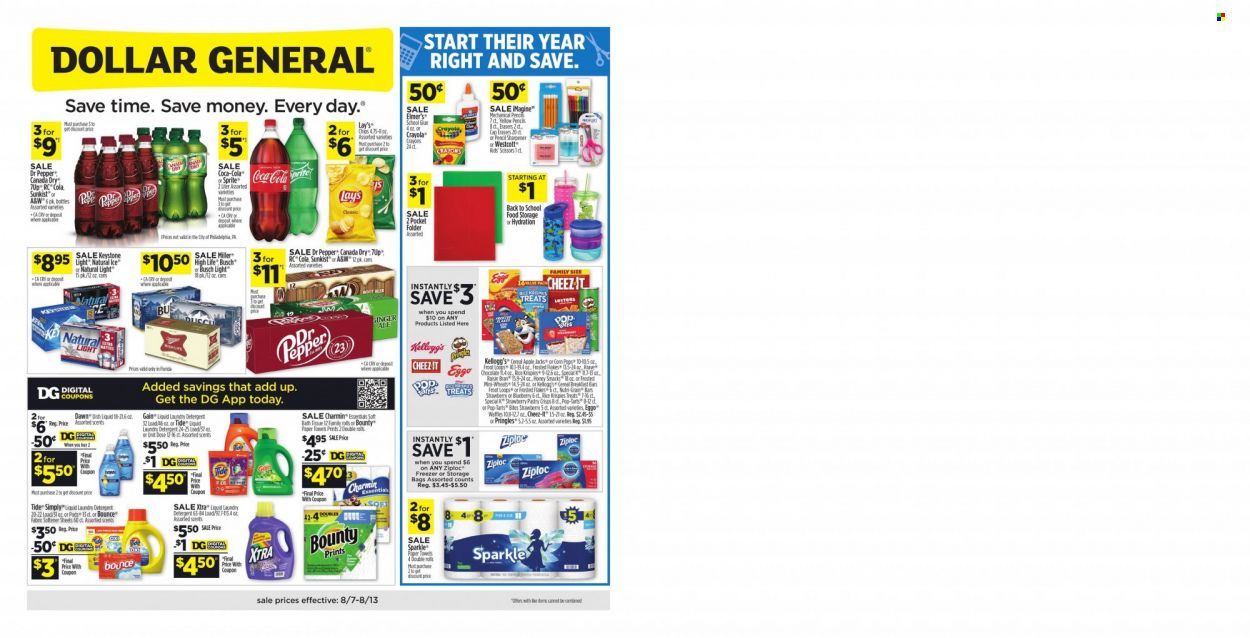 Dollar General (FL) Weekly Ad Flyer Specials August 7 to August 13, 2022