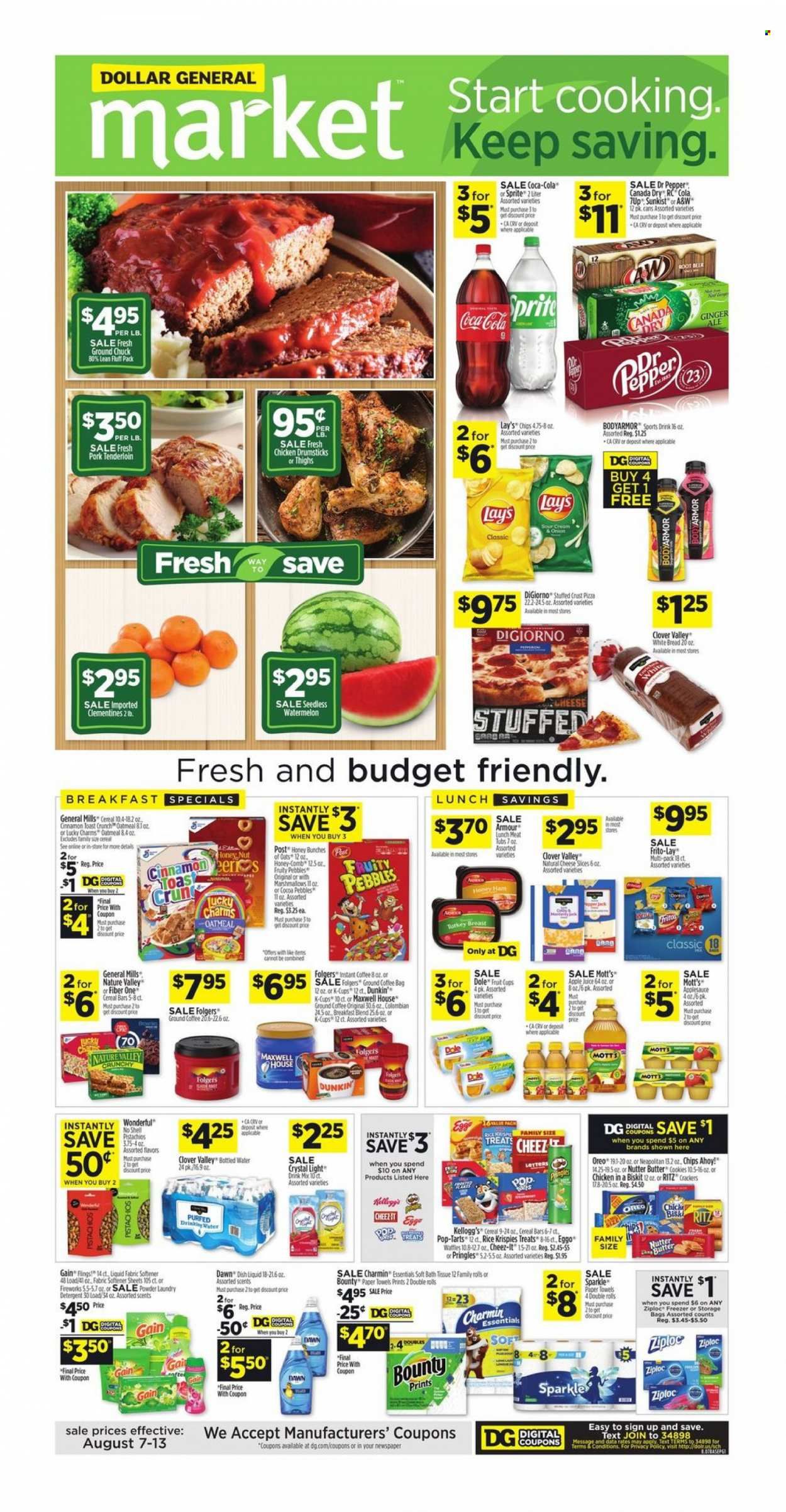 Dollar General (AL, GA, KY, LA, TN) Weekly Ad Flyer Specials August 7 to August 13, 2022