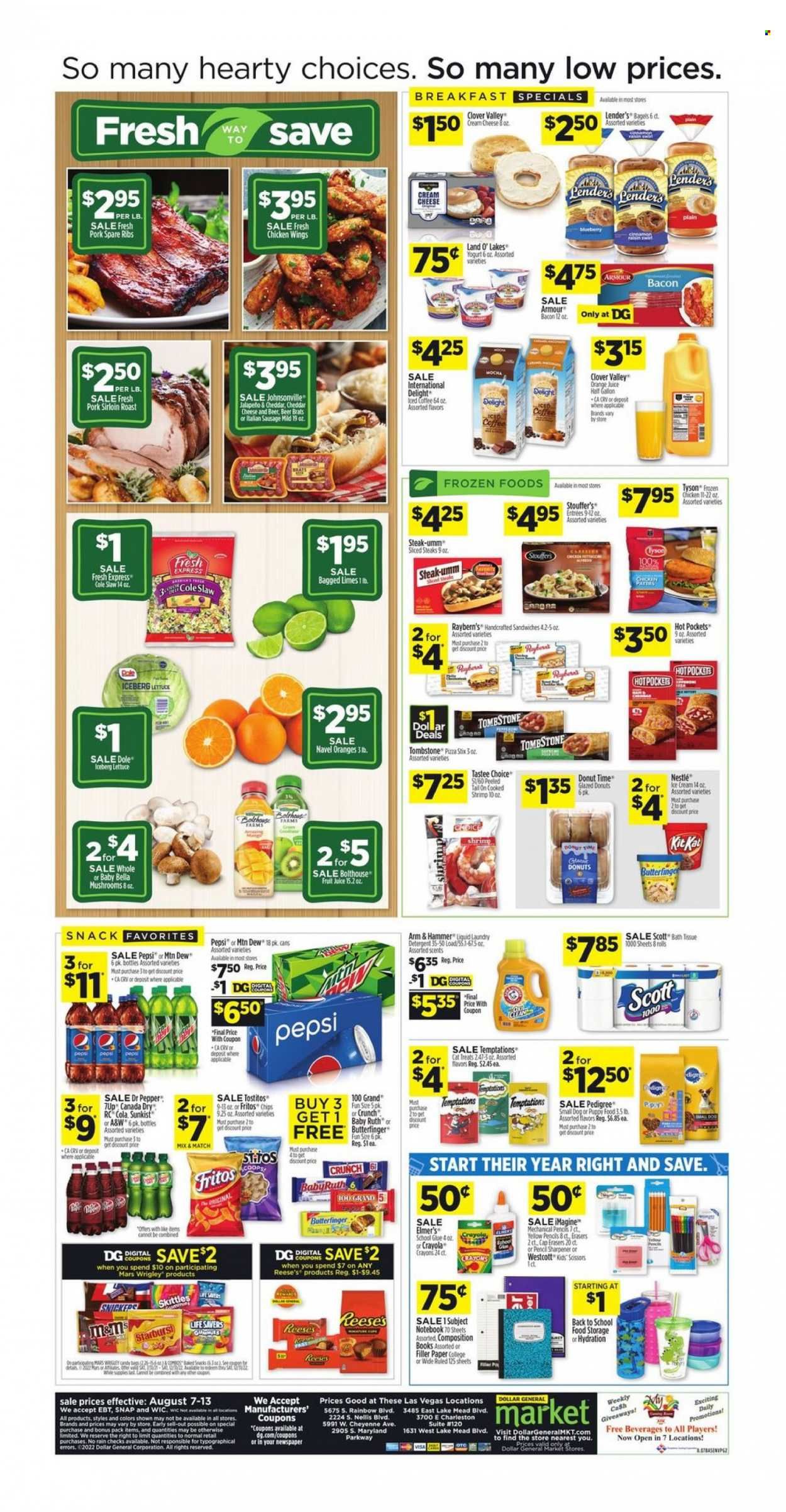 Dollar General (NV) Weekly Ad Flyer Specials August 7 to August 13, 2022