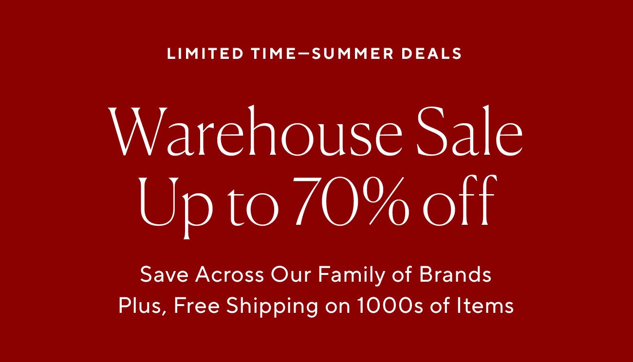 Up to 70% off Outdoor, Furniture, Bedding & More