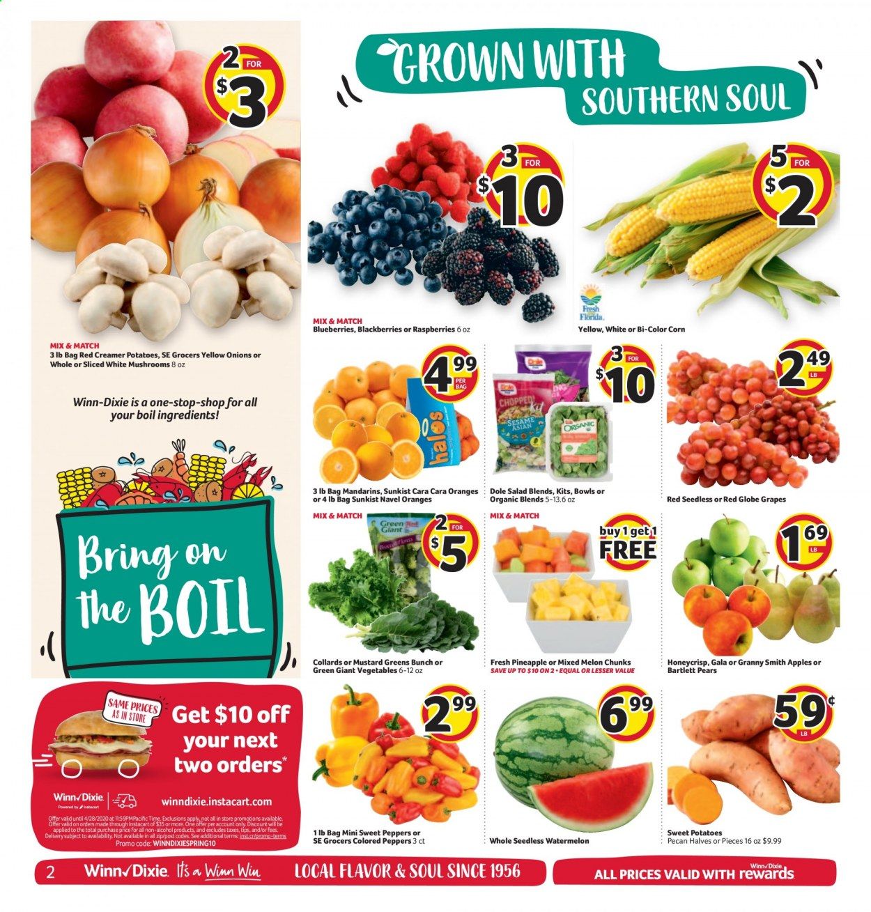 Winn Dixie Weekly Ad & Flyer April 8 to 14