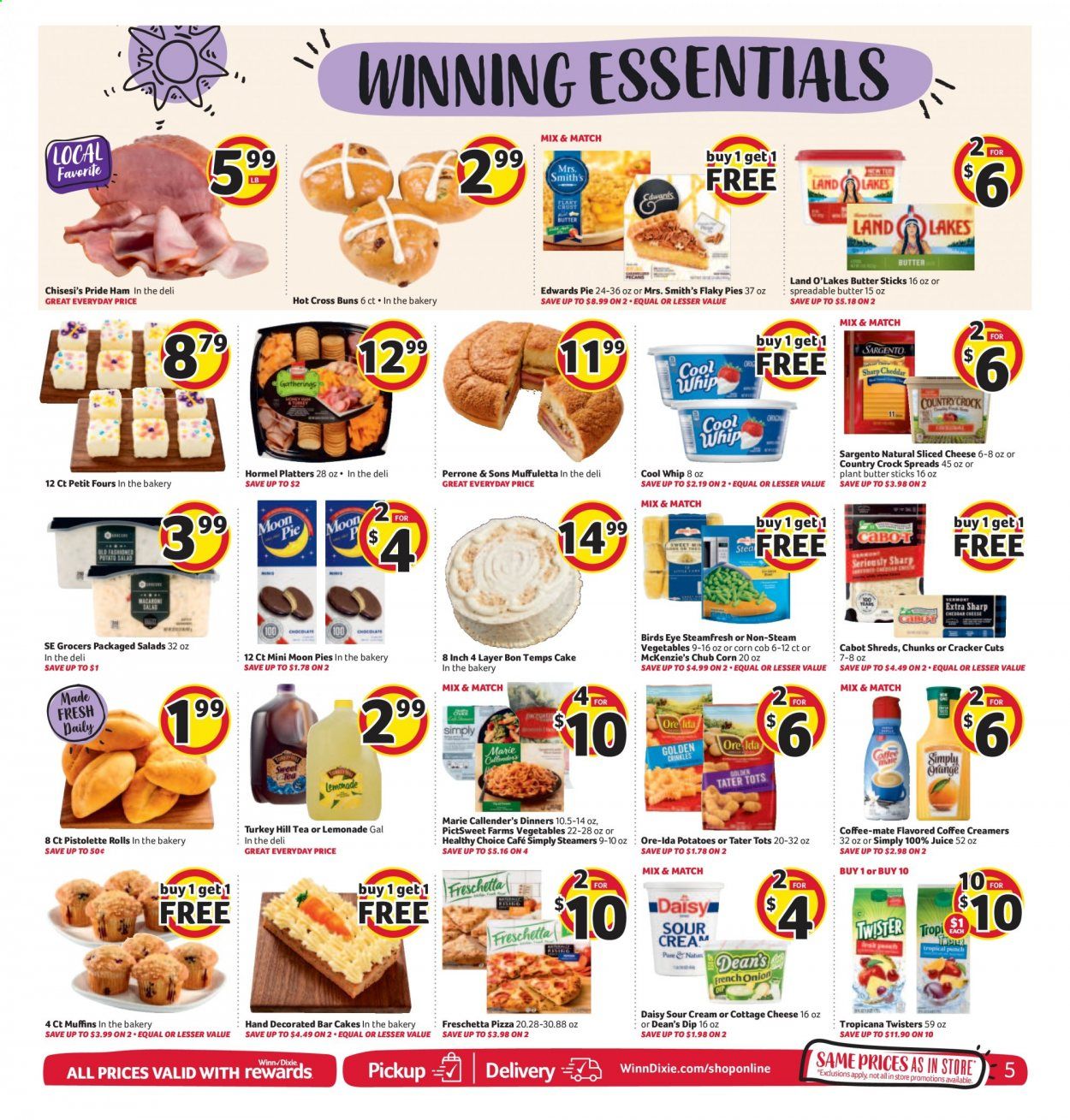 Winn Dixie Weekly Ad & Flyer April 8 to 14