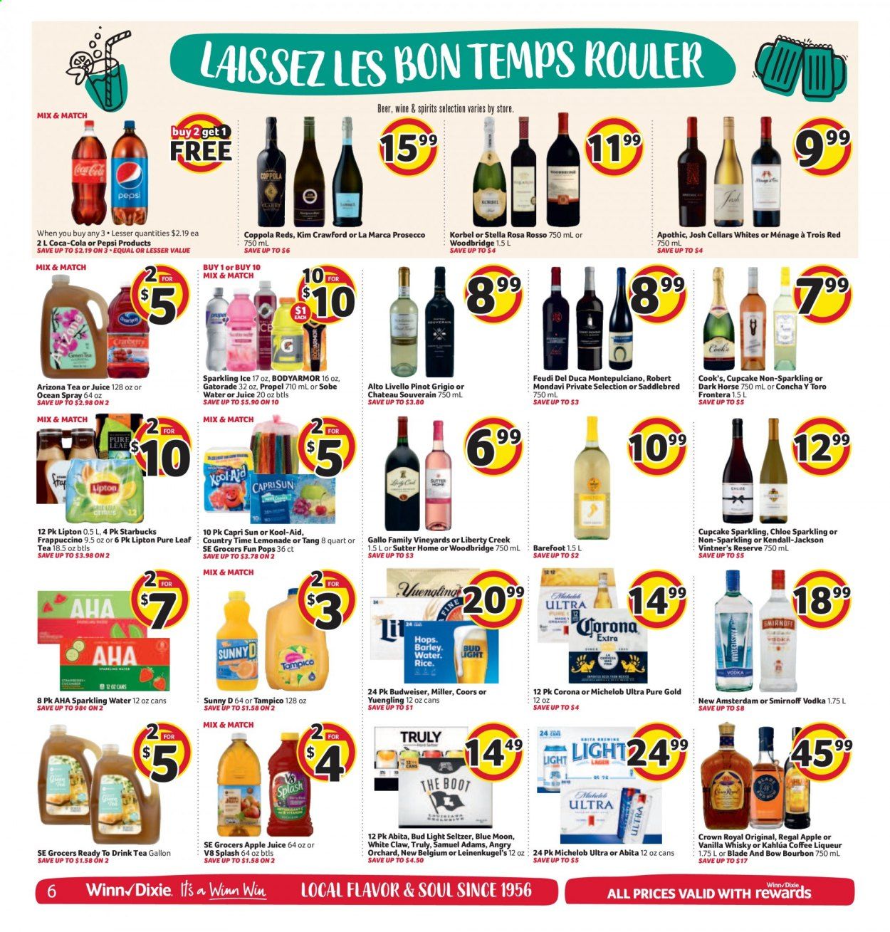 Winn Dixie Weekly Ad & Flyer April 8 to 14