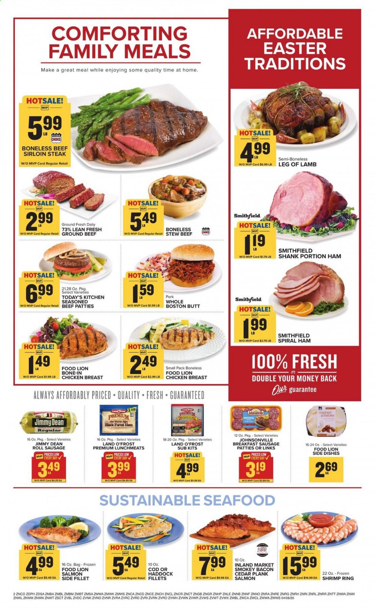 Food Lion Weekly Ad & Flyer April 8 to 14