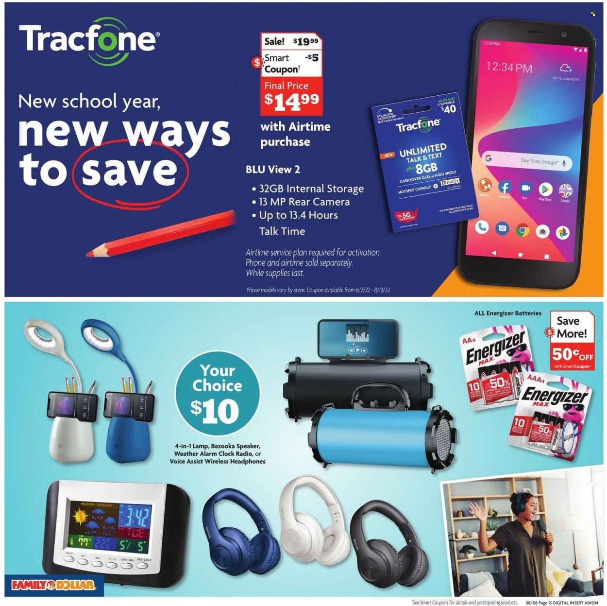 Family Dollar Weekly Ad Flyer Specials August 8 to August 13, 2022